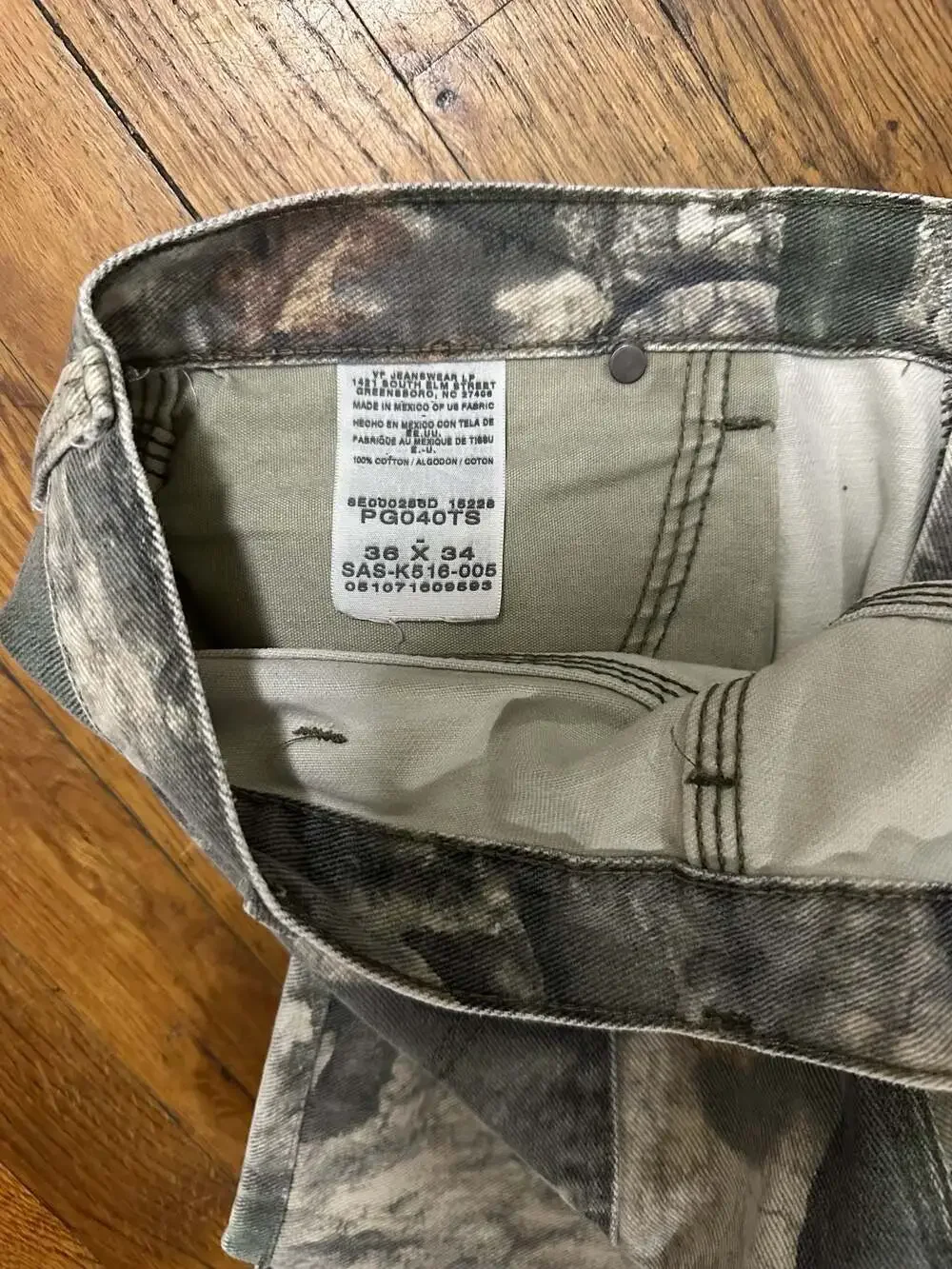 Wrangler Mossy Oak Treestand Camo Work Pants